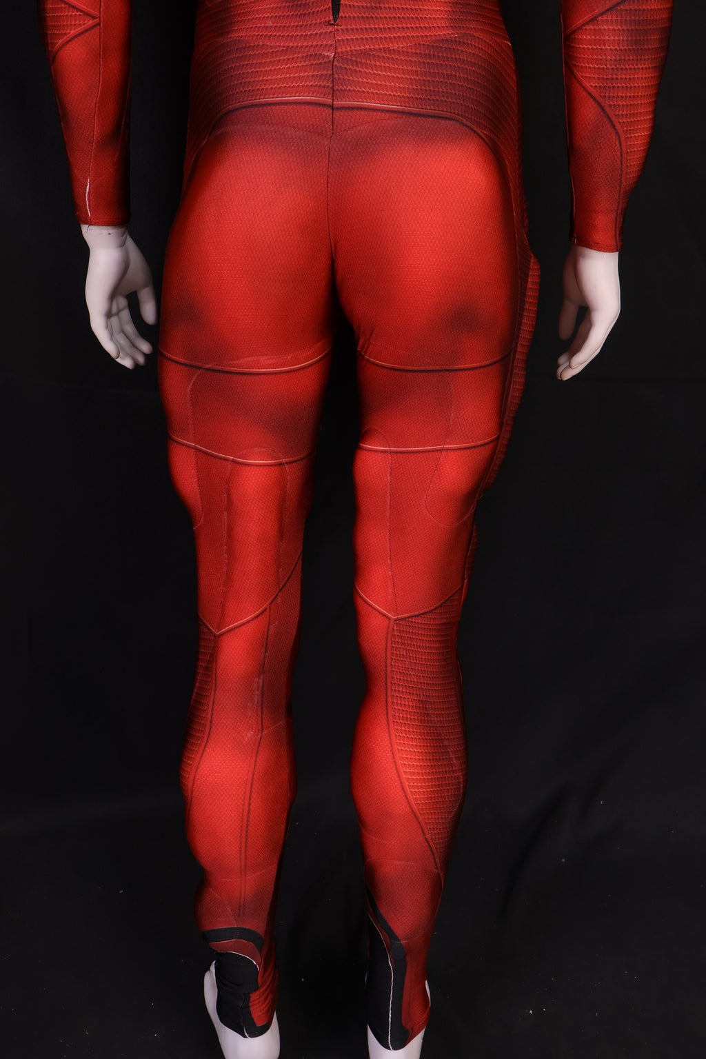 Scarlet Red Muscle Suit - Custom Personalized 3D Lycra Gear