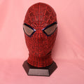 Custom TASM Spider Mask, 3D Textured Personalized Soft Hood with Invisible Zipper