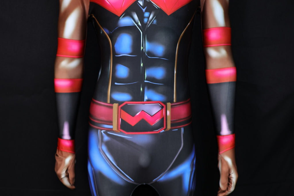 Cosplay Commission for Wonderman Men - Personalized Custom Bodysuit