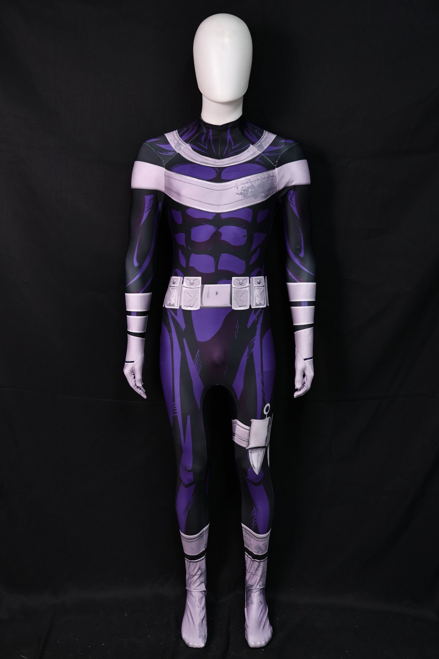 Custom Bullseye Bodysuit - Purple Gaming Suit