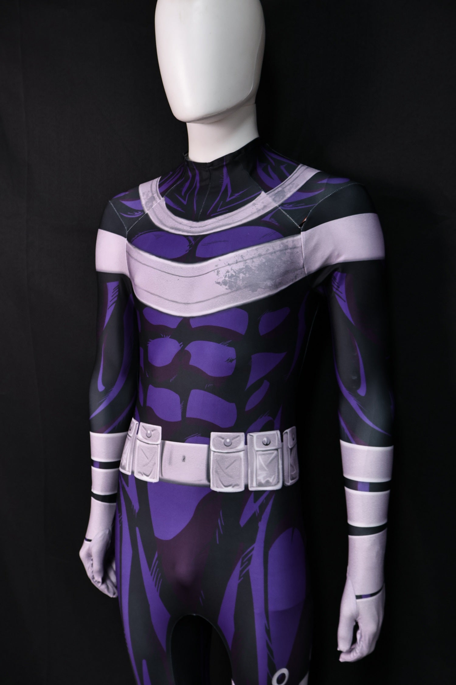 Custom Bullseye Bodysuit - Purple Gaming Suit