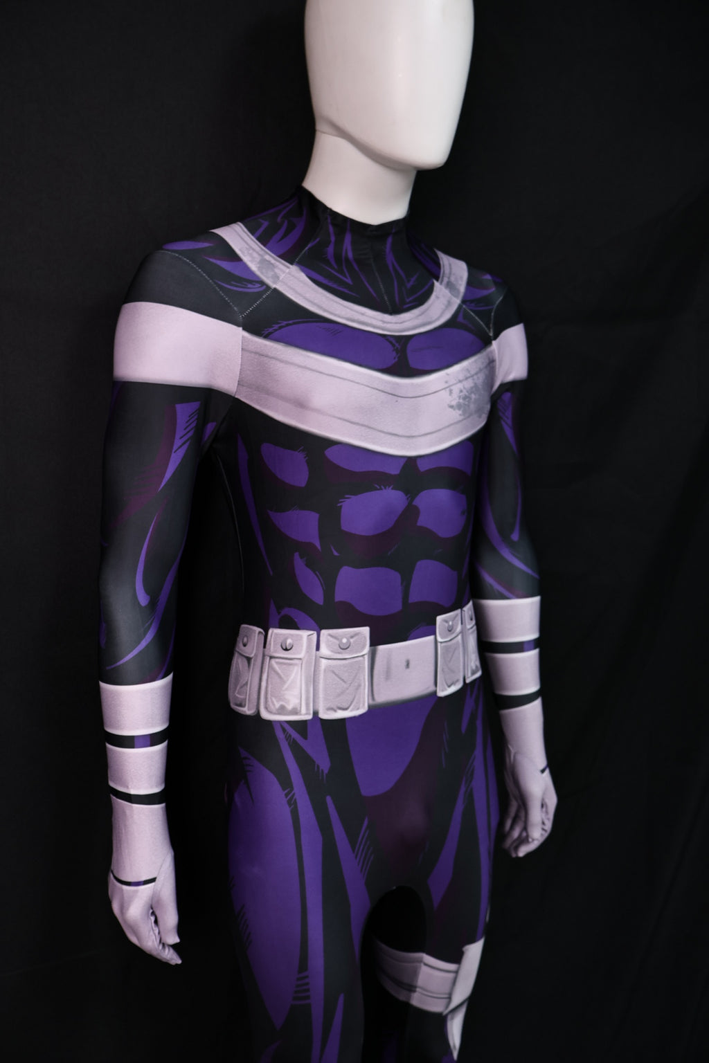 Custom Bullseye Bodysuit - Purple Gaming Suit