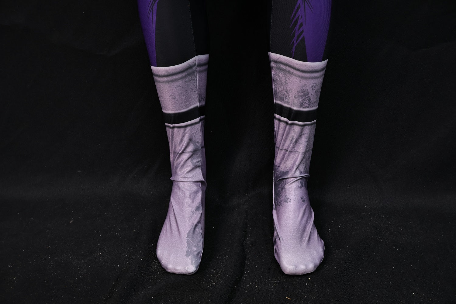 Custom Bullseye Bodysuit - Purple Gaming Suit