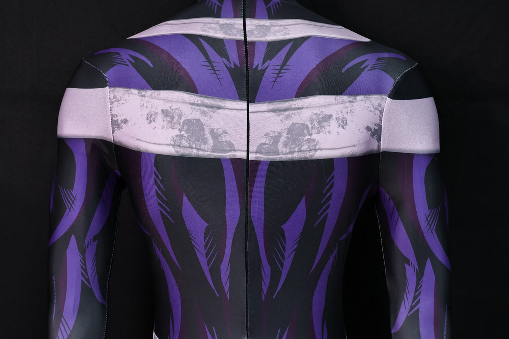 Custom Bullseye Bodysuit - Purple Gaming Suit