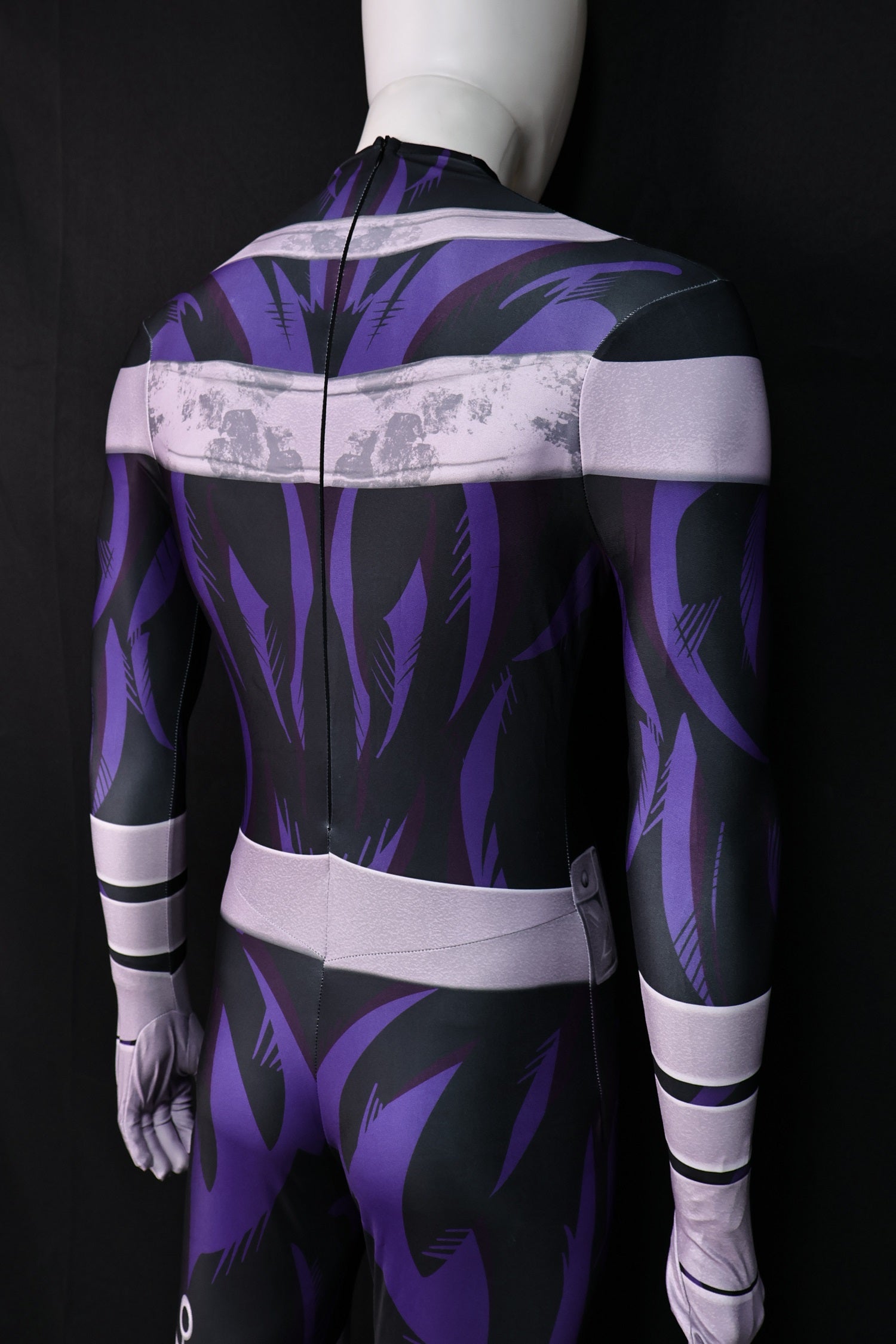 Custom Bullseye Bodysuit - Purple Gaming Suit