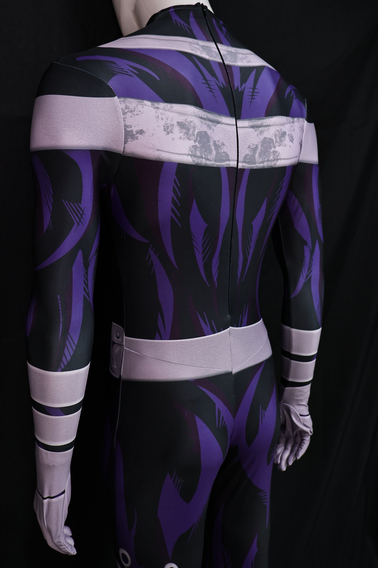 Custom Bullseye Bodysuit - Purple Gaming Suit