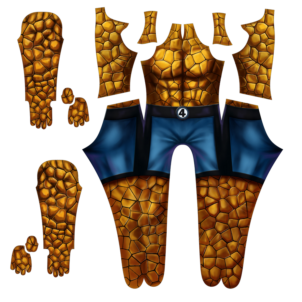 Personalized Commission Cosplay Bodysuit for The Thing Men - Custom Suit