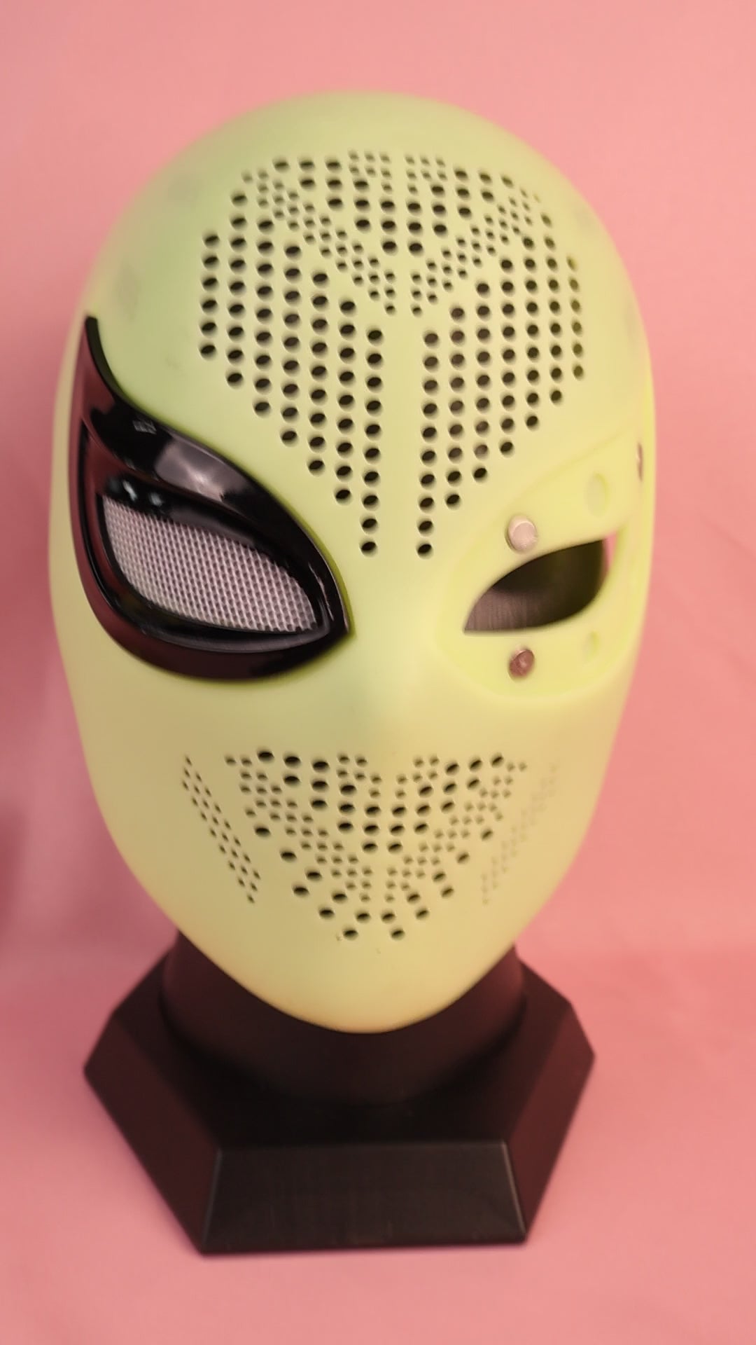 Custom Upswept Sharp Lens Spider Hood: PVC Faceshell, Personalized