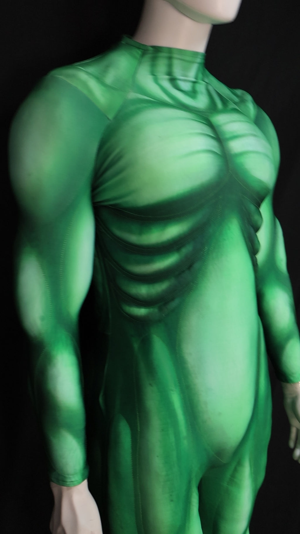 Green Creature Cosplay Skin - Custom Personalized 3D Lycra Garment