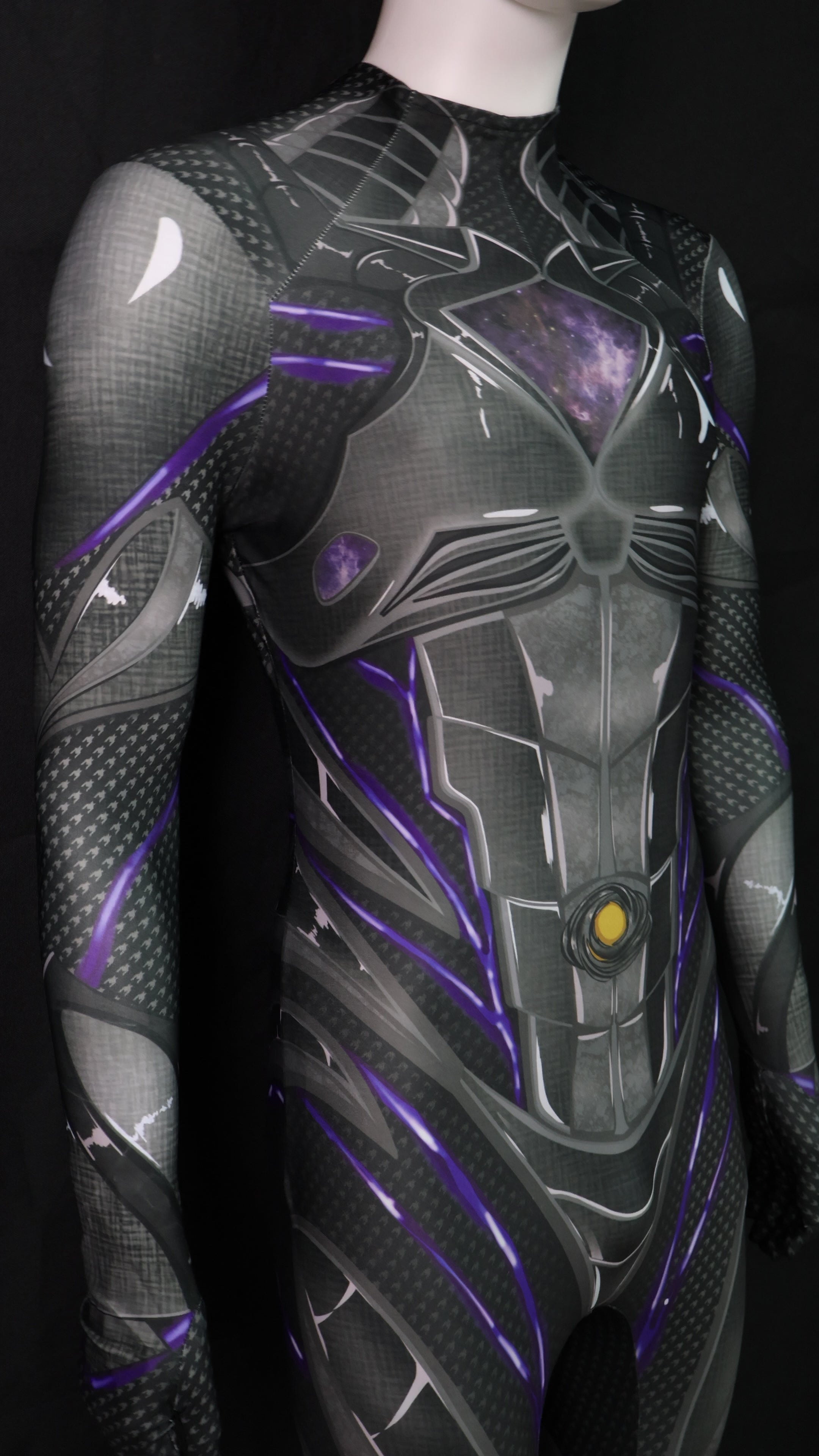 Personalized Outfit for Power Rangers 2017 BLACK FEMALE ARMORED Men -Suit