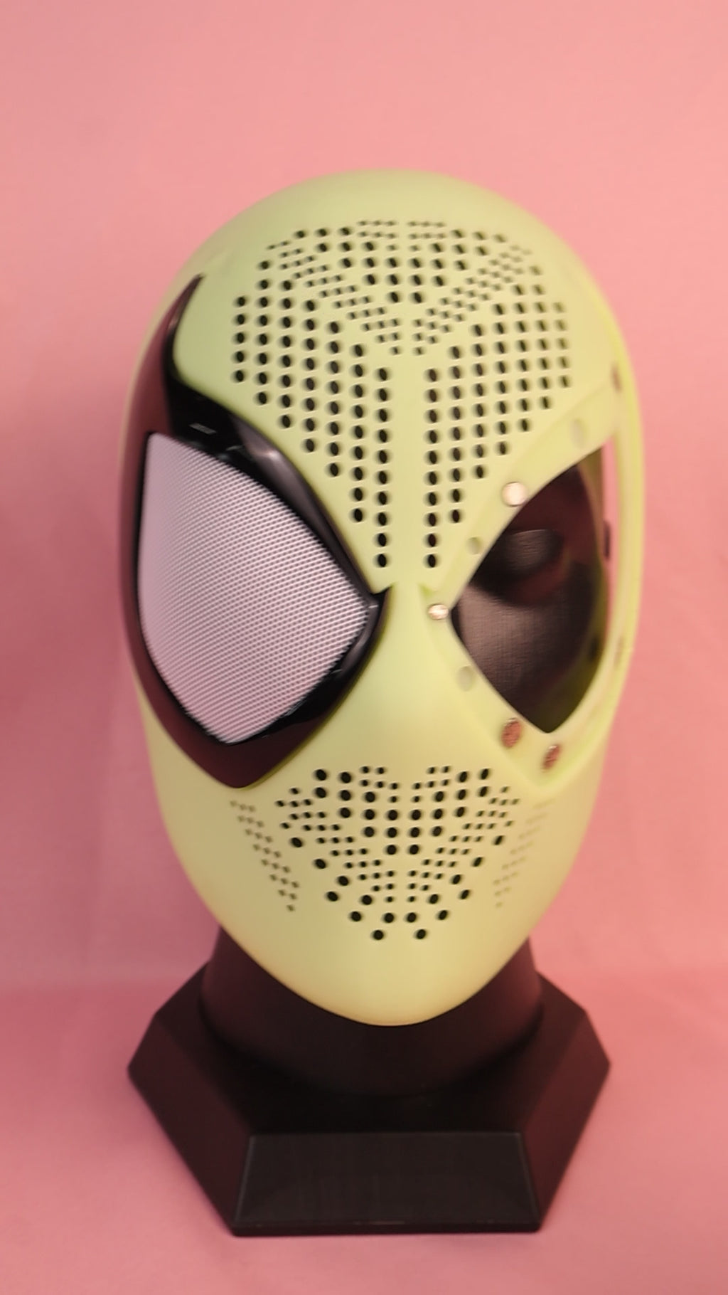 Custom Upswept Sharp Lens Spider Hood: PVC Faceshell, Personalized