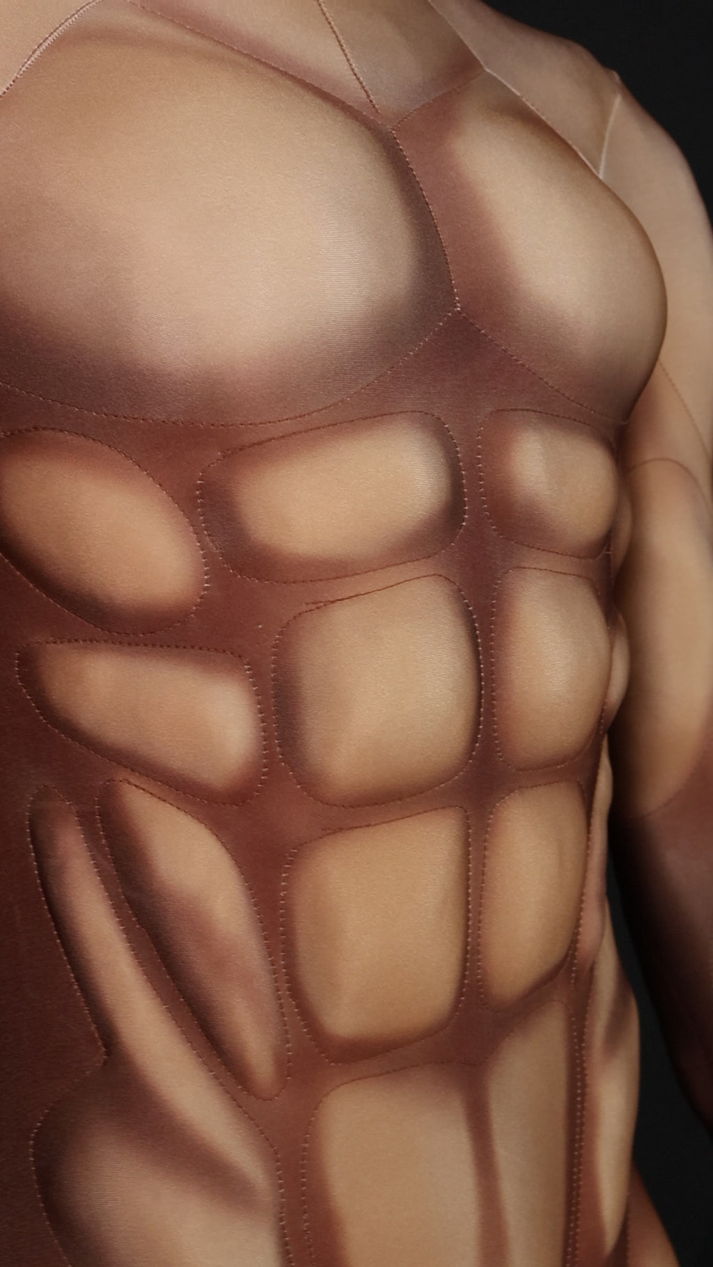Copper Shaded Cosplay Ensemble - Custom Personalized 3D Lycra Suit