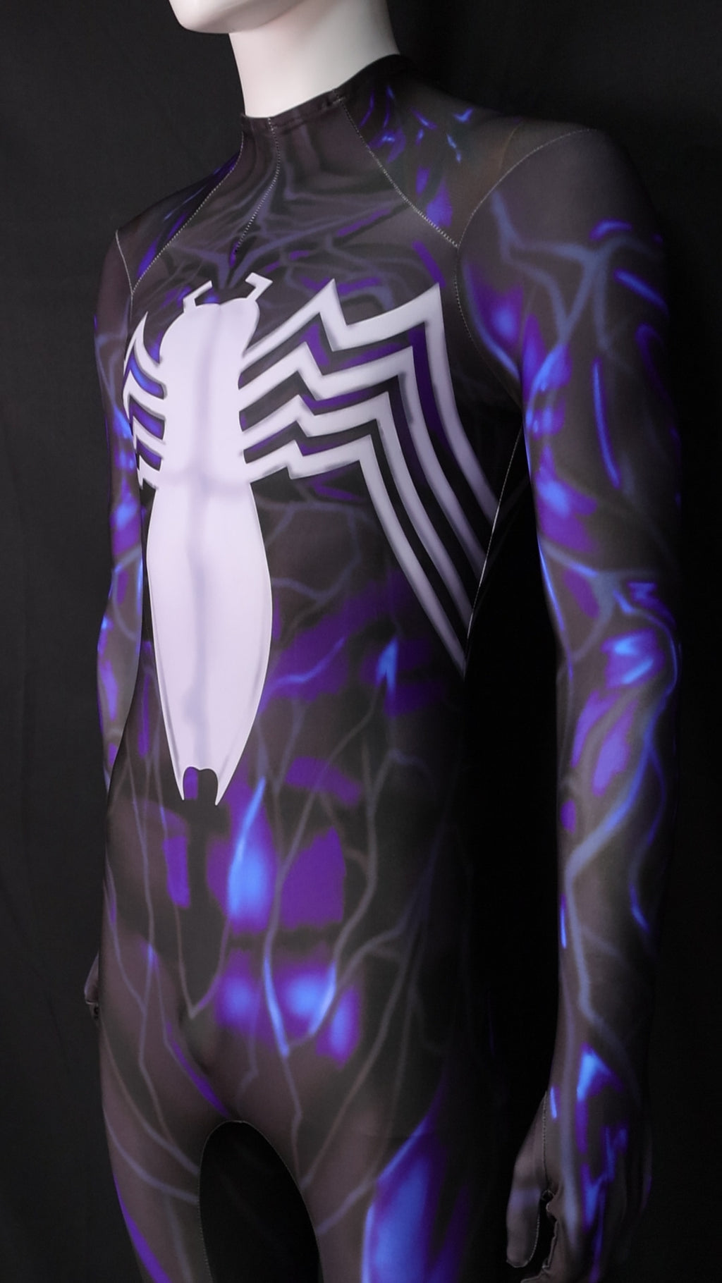 Customized Cosplay Costume Venom Symbiote Dark Men