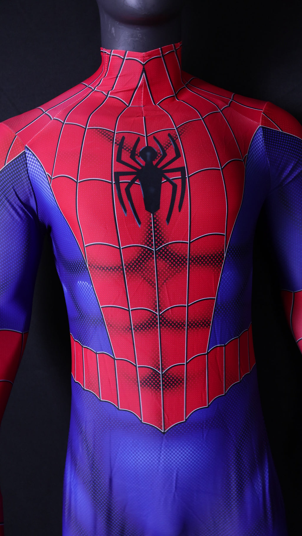 Spandex Universal Live Spider-Man Men Classic Red Blue Jumpsuit