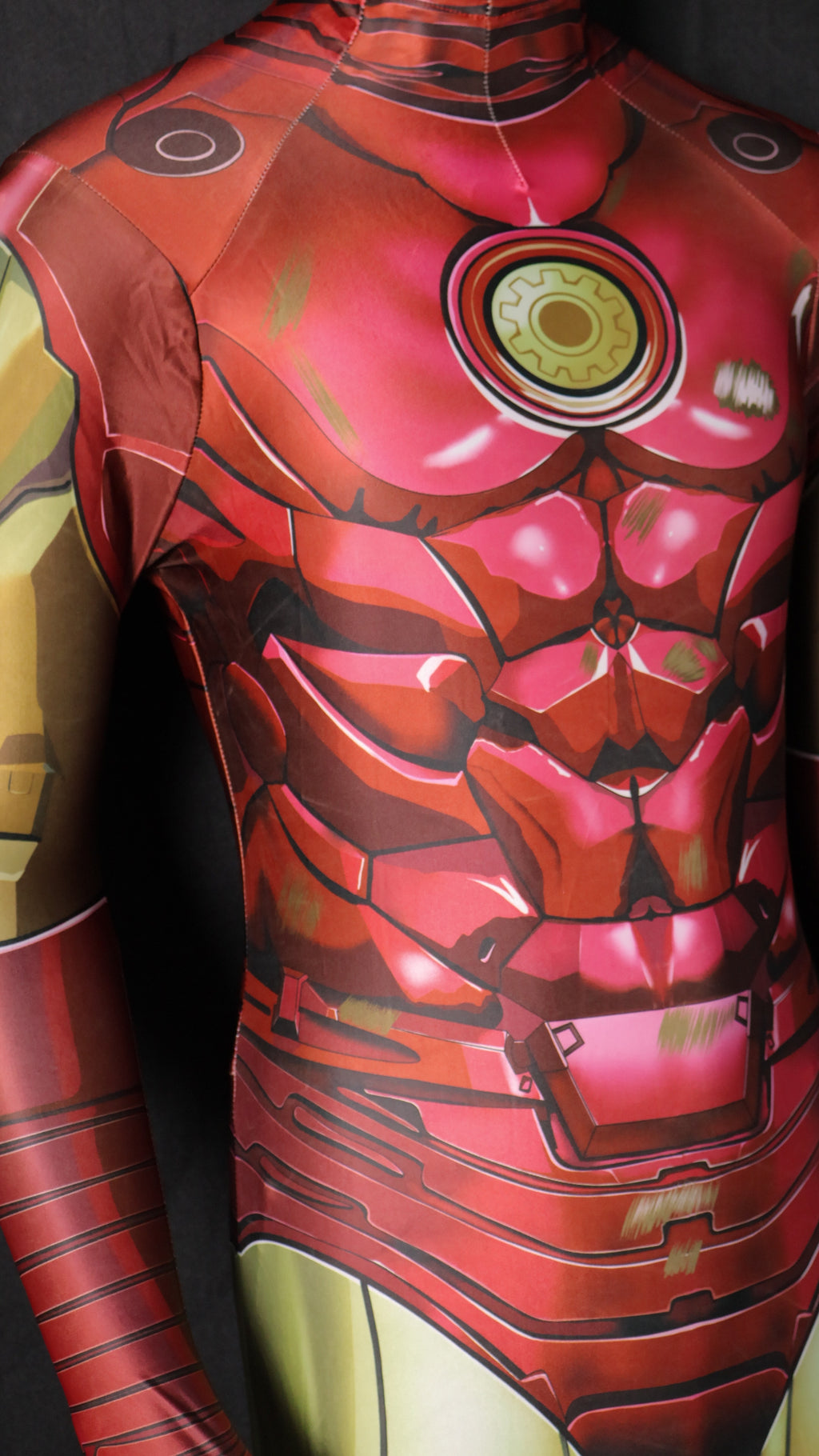 Ironman Classic Suit Red Gold Mechanical Armor Men Jumpsuit