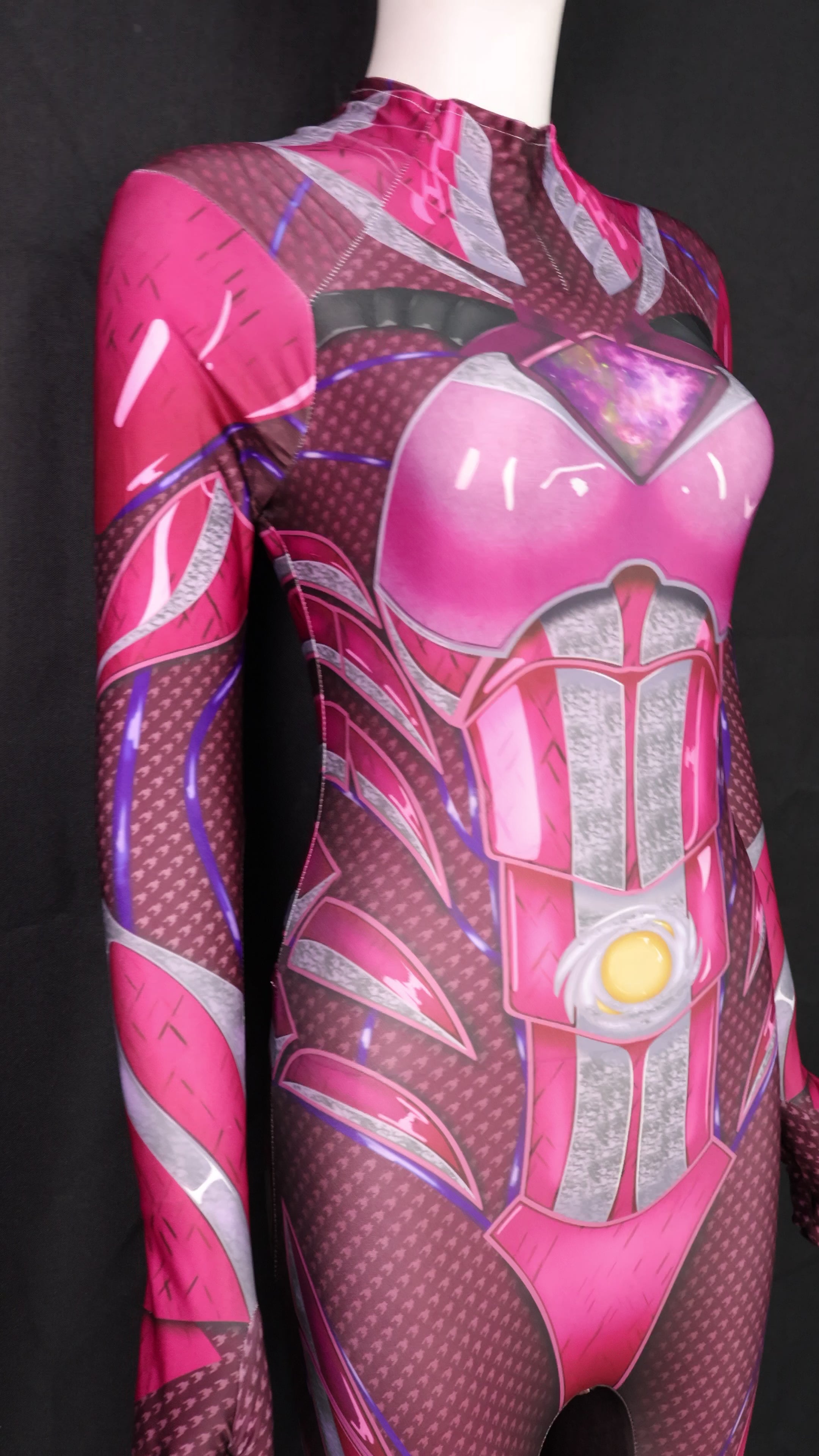 Pink Ranger 2017 Movie Custom Jumpsuit for Women