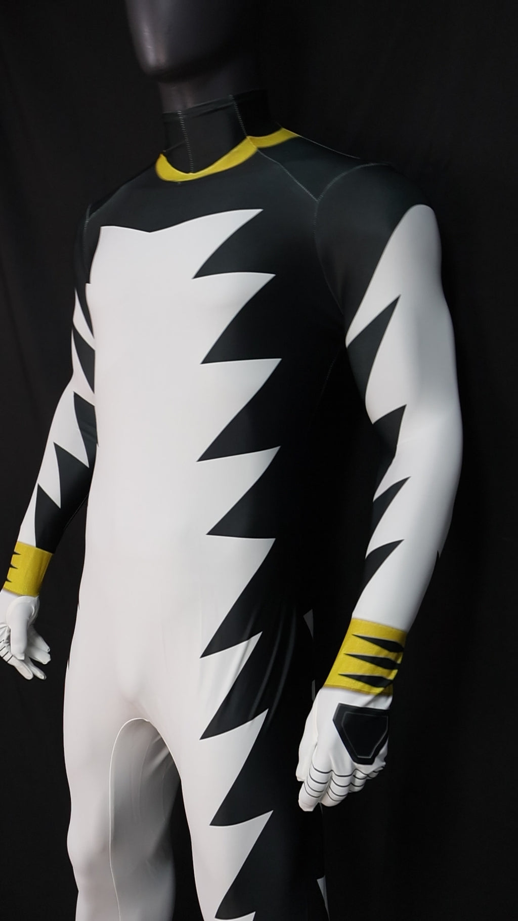 Cosplay Jumpsuit Personalized For Custom White Dino Thunder Men Kids