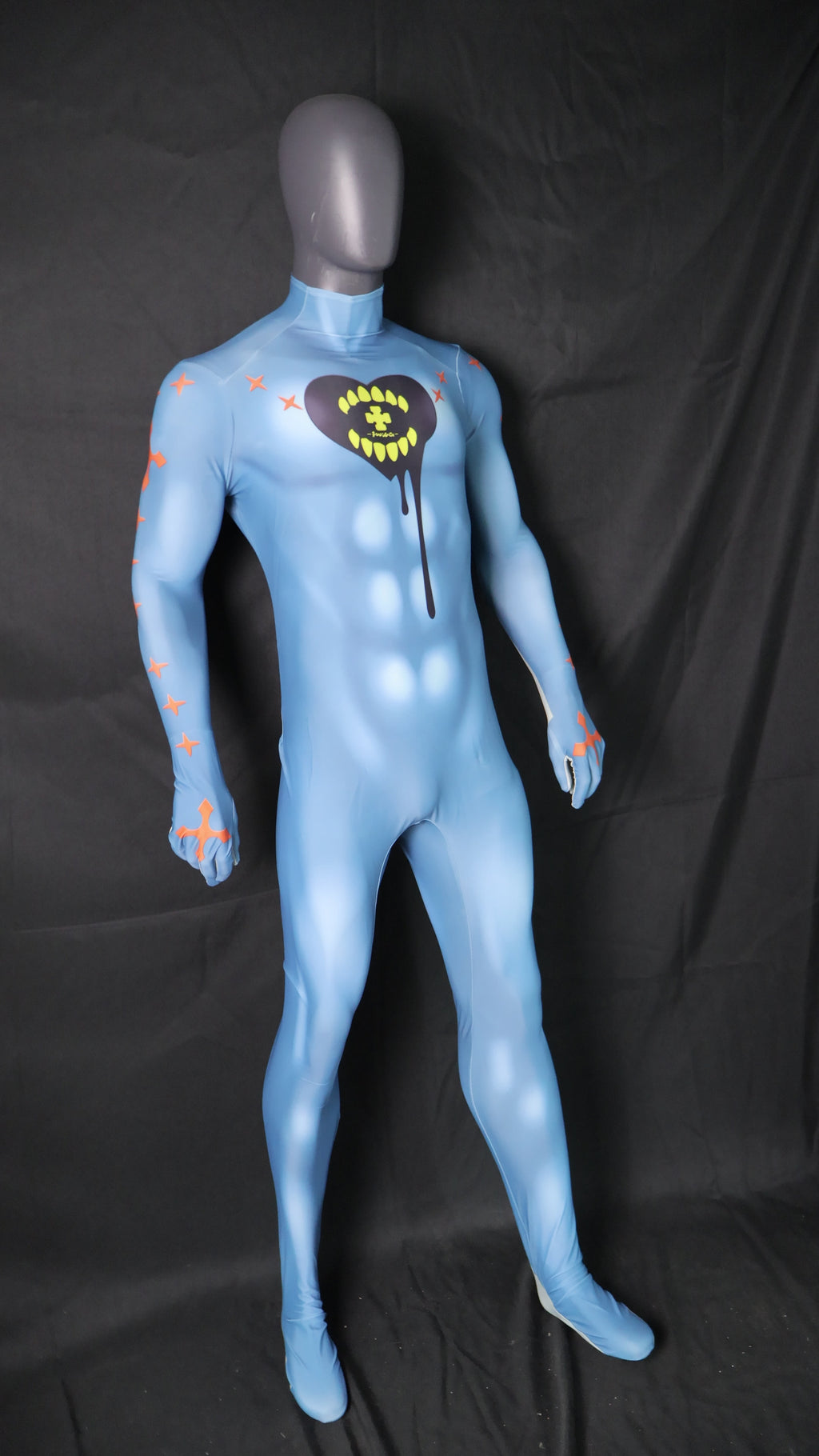 Custom size personalized male happy chaos jumpsuit