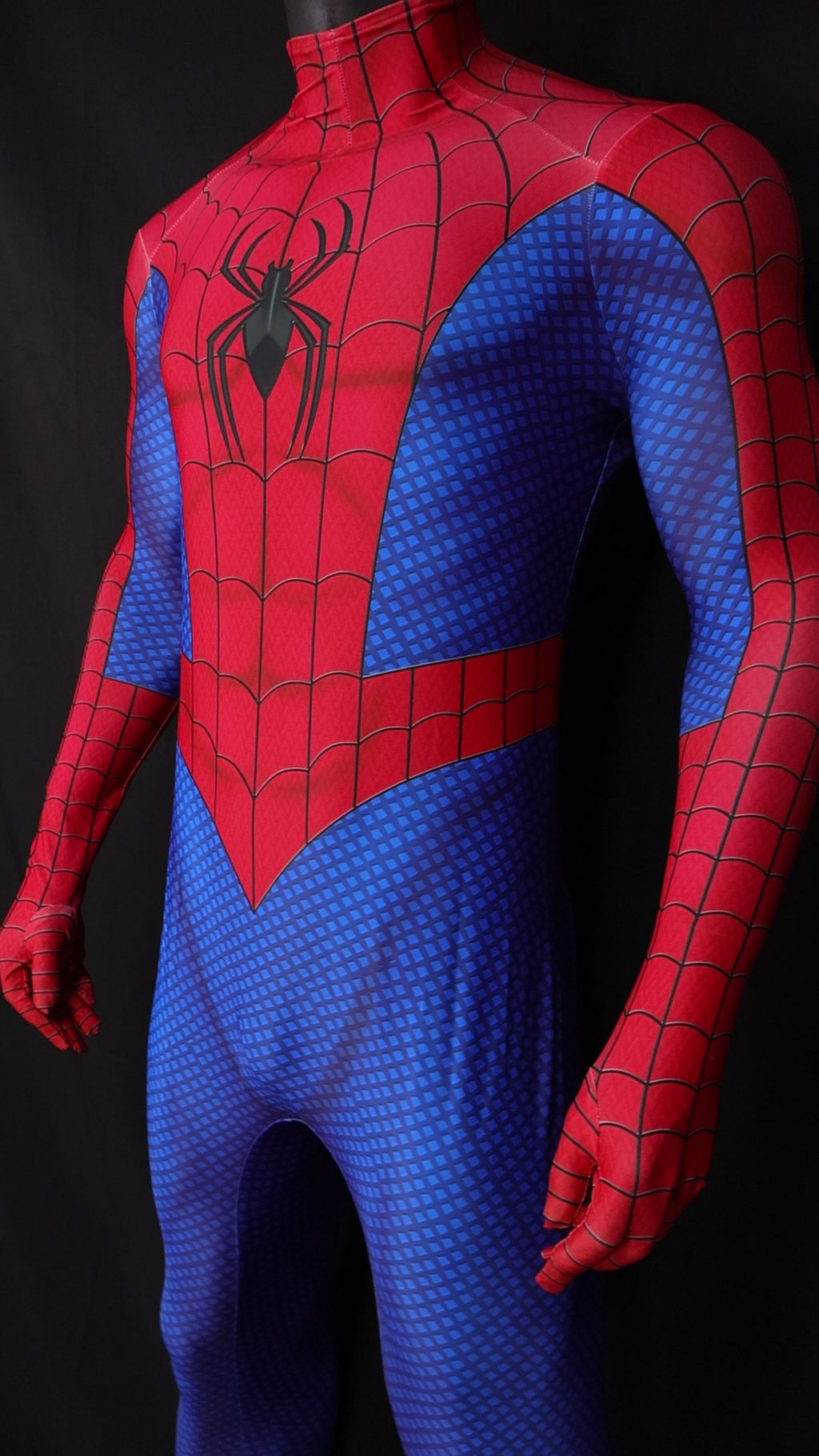 Cosplay Jumpsuit Universal Live Spiderman Men Custom