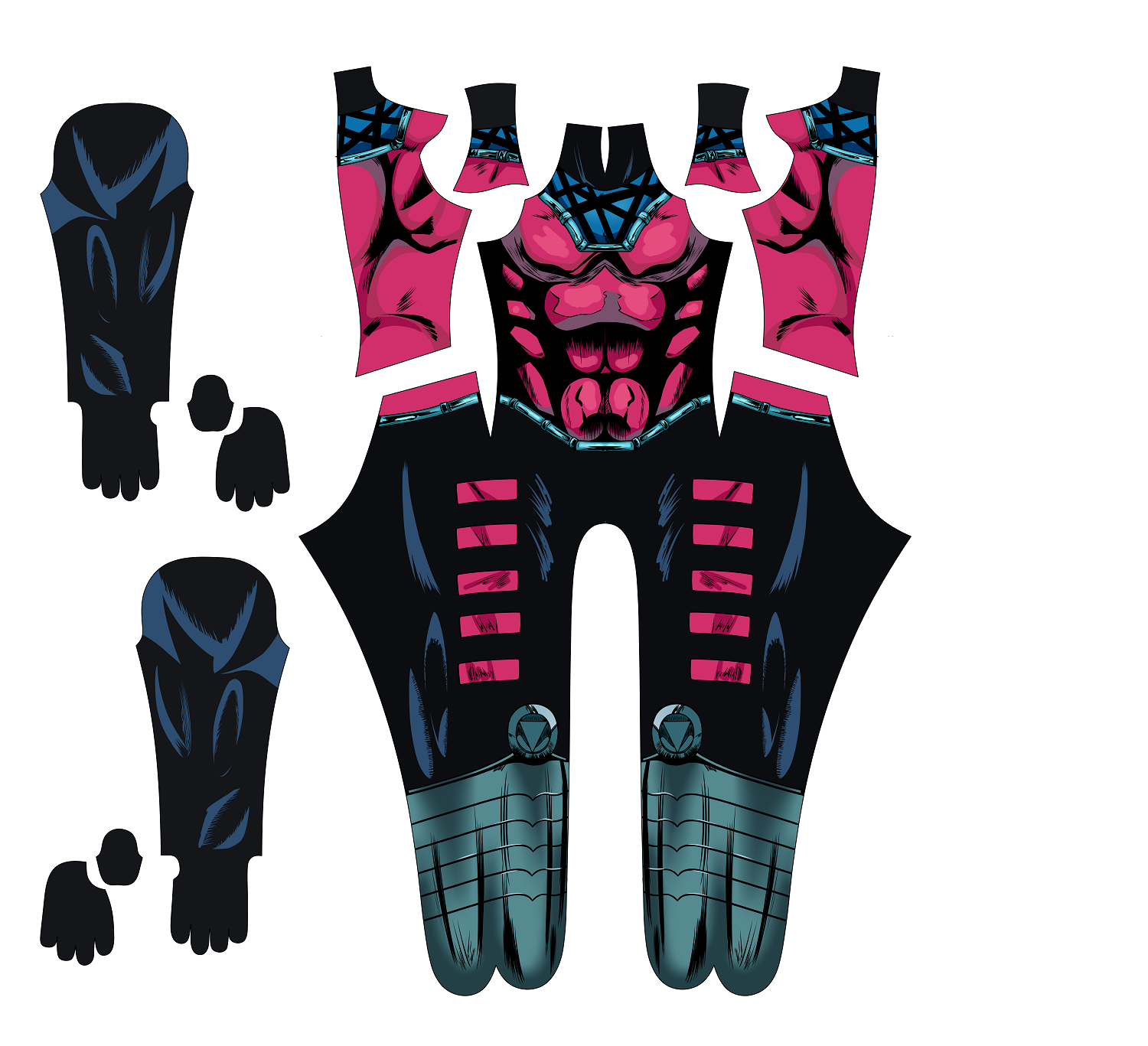 Personalized Cosplay Suit for xmen GAMBIT Men - Custom Heroic Bodysuit
